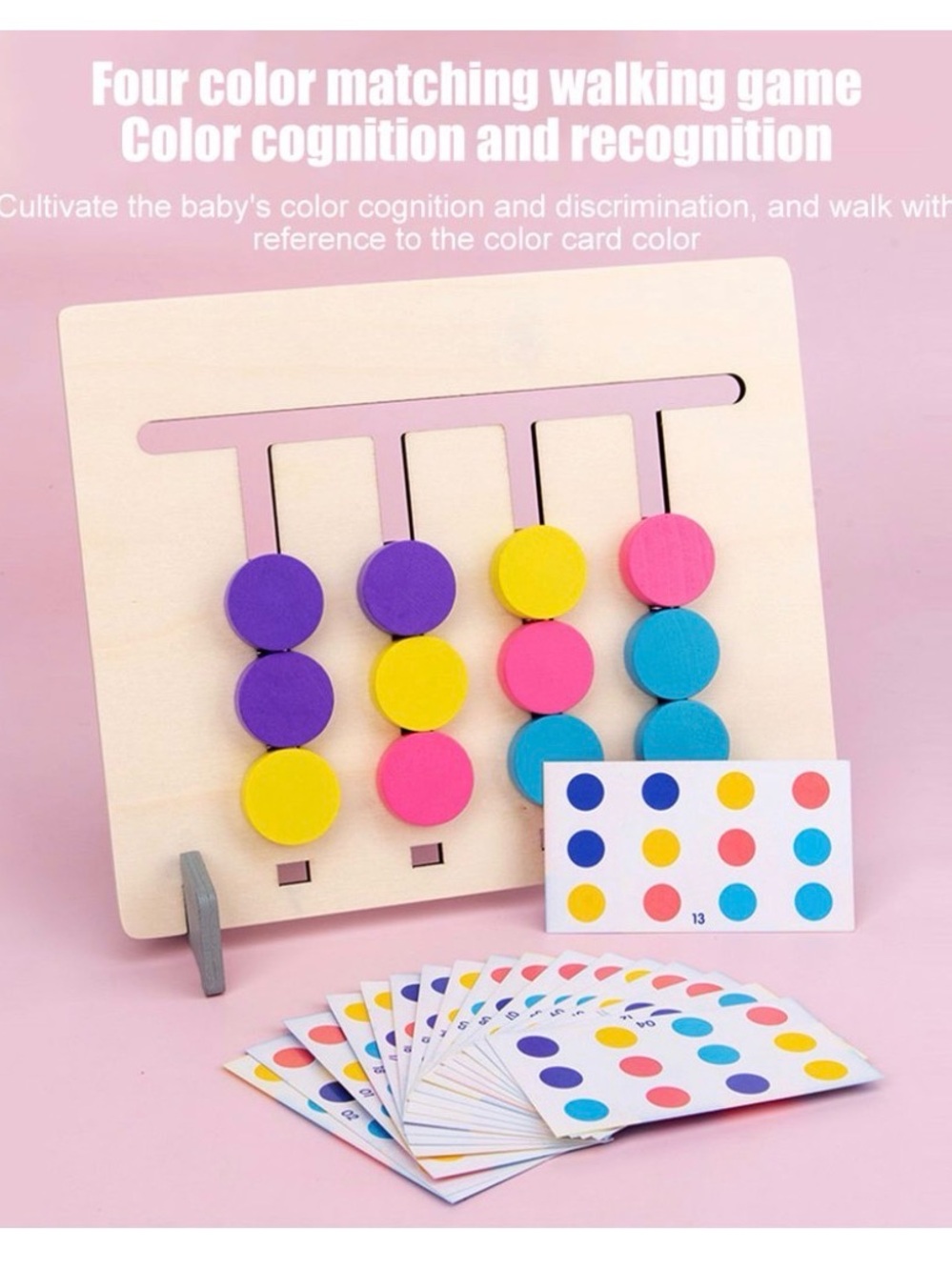 Four Color Logic Game + Expression Puzzle Building Blocks + - Picture 5 of 12